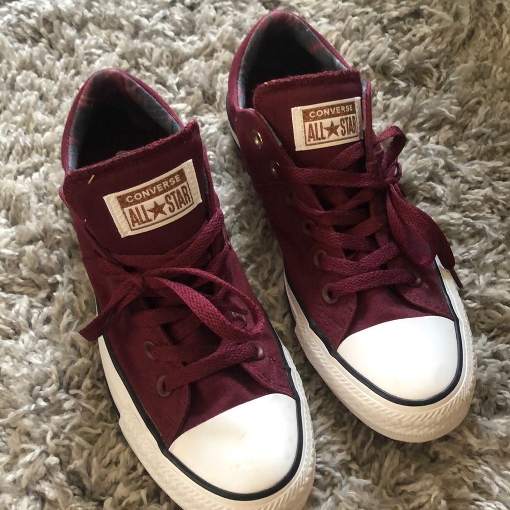 Maroon All Star Converse
